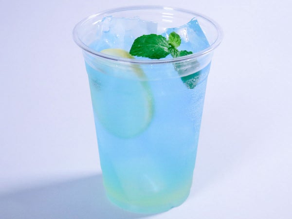 青いライチレモンスカッシュ